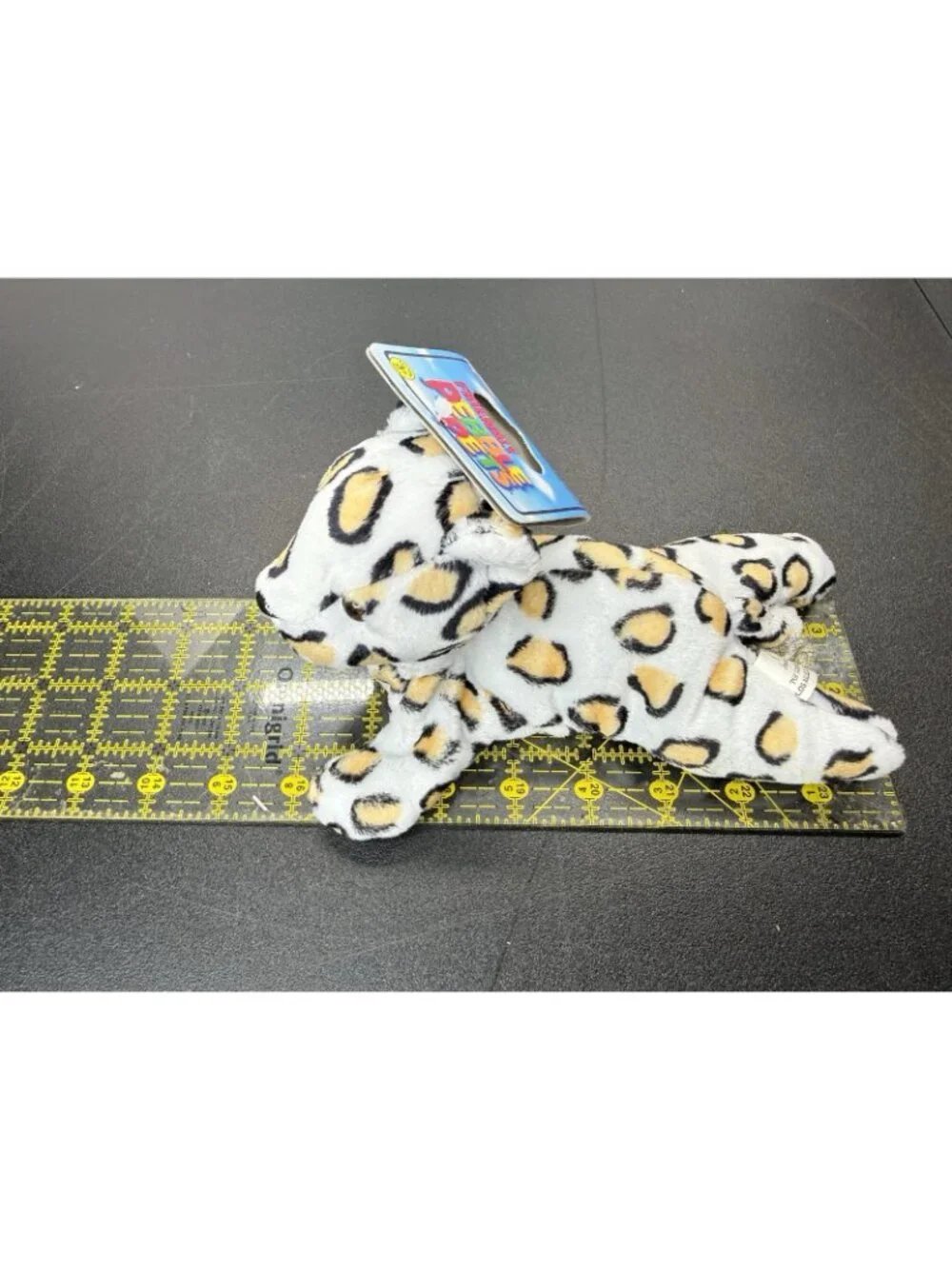 Vintage Imperial Pebble Pets Cat Leopard Plush Stuffed Animal With Tag